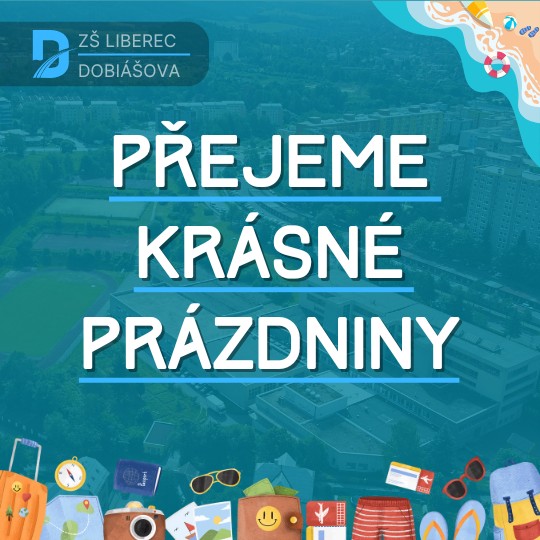 Přejeme krásné letní prázdniny 2025