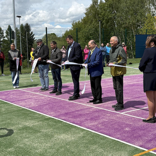 Slavnostní otevření rekonstruovaných hřišť